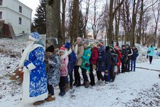 «Зимние забавы в Теолине»в оздоровительном лагере «Россь»