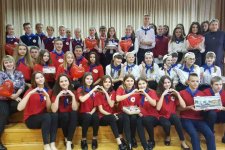 Смотр-конкурс творческой визитки волонтерского отряда «Мы - волонтеры!»