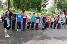 Зарница в оздоровительном лагере «Россь»