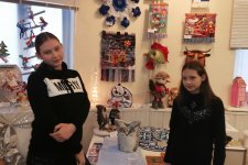 Выставка-конкурс декоративно-прикладного творчества учащихся «Калядная зорка»