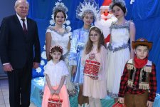 Новогодняя сказка  с участием руководства Волковысского района