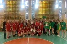 Районные соревнования по баскетболу среди команд девушек  школ города и городских поселков
