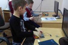 Районный этап областного конкурса по робототехнике