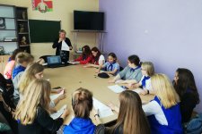 Мастер-класс в рамках районной акции «Полевая почта»