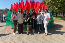 Участие в открытии Республиканской акции «Беларусь адзіная».