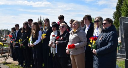Митинг, посвященный памяти героя –земляка